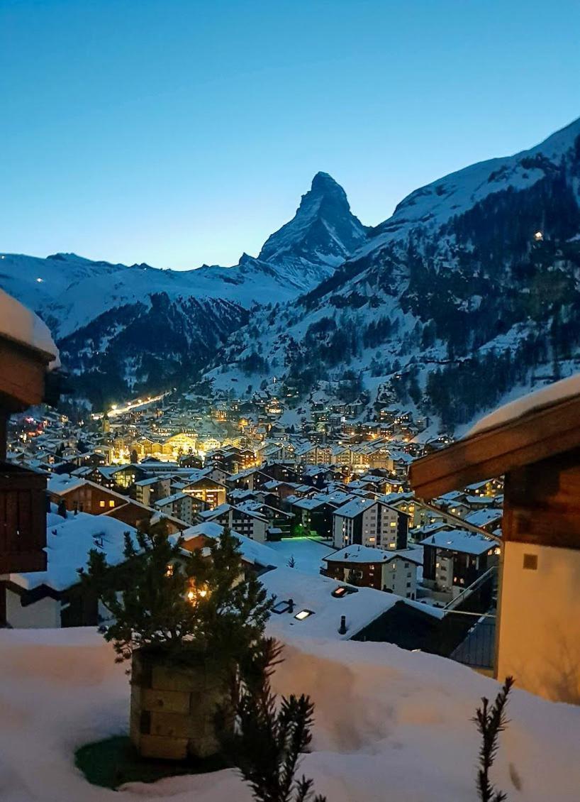 Apartment Lindi- Inspiring Place With View Over Zermatt Exterior photo